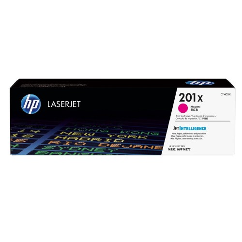 HP 201X - CF403X Magenta Toner Cartridges 2,300 Pages - Genuine HP 201X - CF403X Magenta Toner Cartridges 2,300 Pages - Genuine