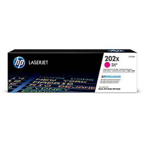 HP 202X - CF503X Magenta Toner Cartridge 2,500 Pages - Genuine HP 202X - CF503X Magenta Toner Cartridge 2,500 Pages - Genuine