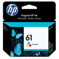 HP 61 - CH562WA Tri Colour Ink Cartridge 165 Pages - Genuine HP 61 - CH562WA Tri Colour Ink Cartridge 165 Pages - Genuine