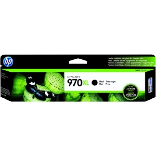 HP 970XL - CN625AA Black Ink Cartridge 9,200 Pages - Genuine HP 970XL - CN625AA Black Ink Cartridge 9,200 Pages - Genuine
