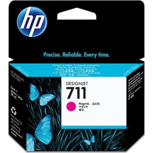 HP 711 Magenta Ink Cartridge - CZ131A - Genuine HP 711 Magenta Ink Cartridge - CZ131A - Genuine