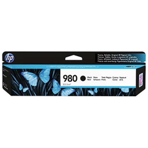 HP 980 - D8J10A Black Ink Cartridge 10,000 Pages - Genuine HP 980 - D8J10A Black Ink Cartridge 10,000 Pages - Genuine