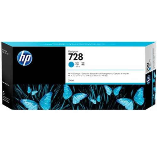 HP 728 - F9K17A Cyan Ink Cartridge 300ml - Genuine HP 728 - F9K17A Cyan Ink Cartridge 300ml - Genuine