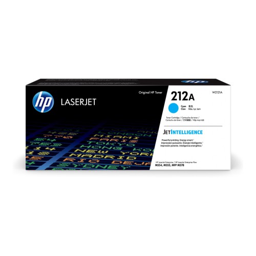 HP 212A - W2121A Cyan Toner Cartridge 30,000 Pages - Genuine