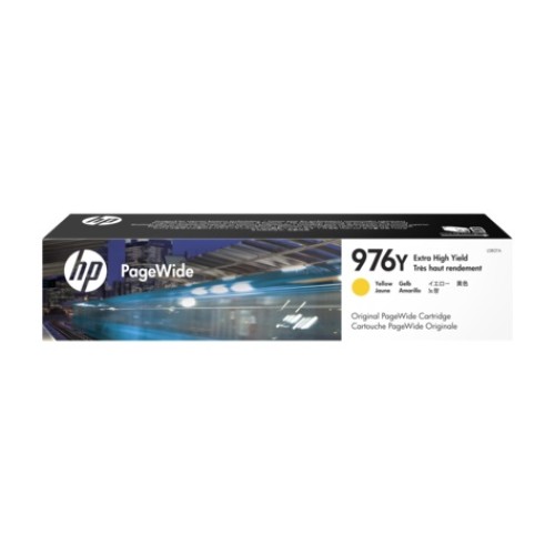 HP 976Y - L0R07A Yellow Pagewide Ink 13,000 Pages - Genuine