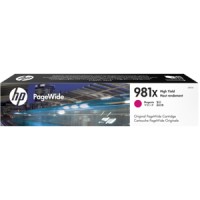 HP 981X Hi-Yield Magenta Ink Tank - L0R10A - Genuine