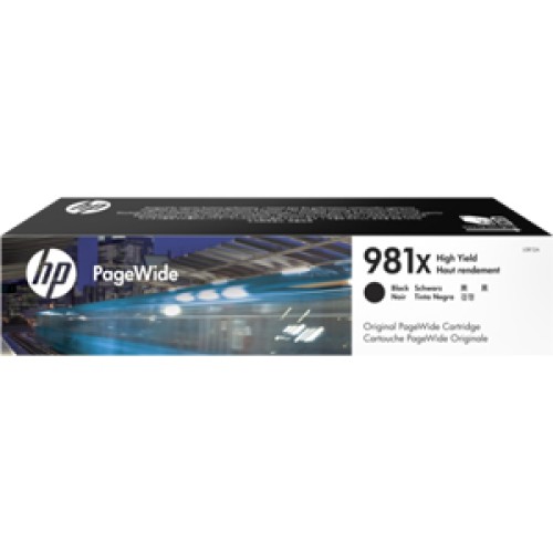 HP 981X - L0R12A Pagewide Black Ink 11,000 Pages - Genuine HP 981X - L0R12A Pagewide Black Ink 11,000 Pages - Genuine