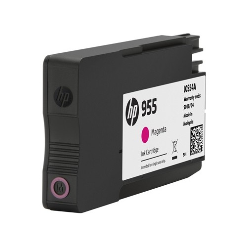 HP 955 - L0S54AA Magenta Ink Tank 700 Pages - Genuine HP 955 - L0S54AA Magenta Ink Tank 700 Pages - Genuine