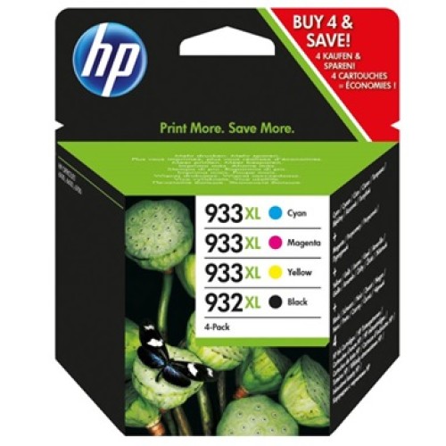 HP 932XL/933XL High Yield Value Pack - T0A80AA - Genuine HP 932XL/933XL High Yield Value Pack - T0A80AA - Genuine