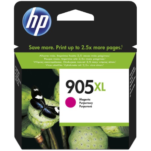 HP 905XL - T6M09AA Magenta Ink Cartridge 825 Pages - Genuine HP 905XL - T6M09AA Magenta Ink Cartridge 825 Pages - Genuine