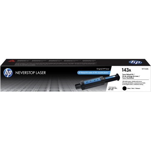 HP 143A - W1143A Black Toner Cartridge 2,500 Pages - Genuine HP 143A - W1143A Black Toner Cartridge 2,500 Pages - Genuine