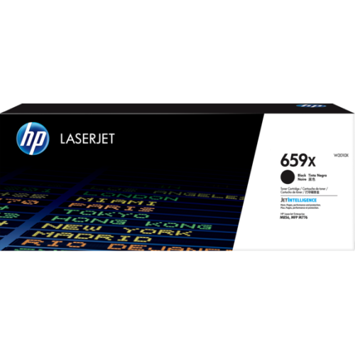 Hewlett Packard 659X Black Toner W2010X 34,000 Pages - Genuine