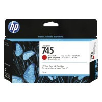 HP 745 - F9K00A Chromatic Red 130ml Ink - Genuine