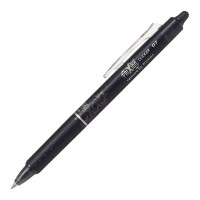 12-Pack Pilot Frixion Ball Erasable Black Gel Clicker Pen