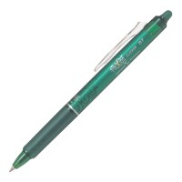 12-Pack Pilot Frixion Ball Erasable Green Gel Clicker Pen