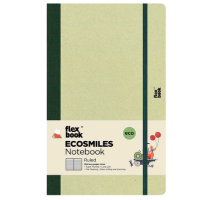 Flexbook Ecosmiles Notebook Kiwifruit 192 Ruled Pages 130mm x 210mm