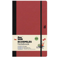 Flexbook Ecosmiles Notebook Cherry 192 Ruled Pages 130mm x 210mm