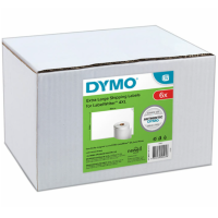 6-Pack Dymo 2128307 S0904980 Shipping Label 104mm x 159mm - Genuine