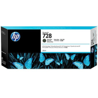 HP #728 300ml Matt Black Ink Cartridge 3WX30A - Genuine