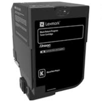 Lexmark 78C6XKE Extra HY Black Toner - Genuine