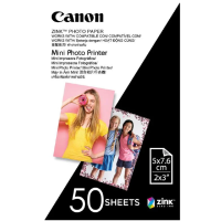 Canon ZP-2030-50 Mini Photo Printer Paper 50-Pack 76mm x 50mm