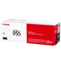 Canon CART055C Cyan Toner 2100 Pages - Genuine