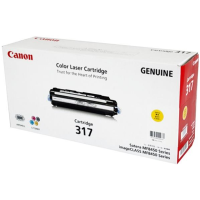 Canon CART317Y Yellow Toner 4000 Pages - Genuine