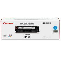 Canon CART318C Cyan Toner 2400 Pages - Genuine