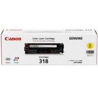 Canon CART318Y Yellow Toner 2400 Pages - Genuine
