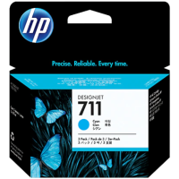 HP 711 3-pack Cyan Designjet Ink Cartridge CZ134A 29-ml - Genuine