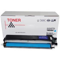Brother TN240C Cyan Toner Cartridge - Compatible