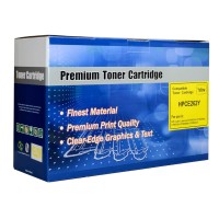 HP 648A Yellow Toner Cartridge - CE262A - Compatible