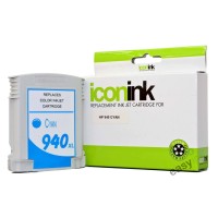 HP 940XL Cyan Hi-Yield Ink Cartridge - C4907AA - Compatible