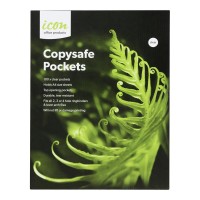 100-Pack Copysafe Pockets A4