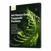 100 Copysafe Pockets Heavy Duty 80 Micron A4 