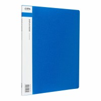 Display Book A4 with Insert Spine 10 Pocket Blue