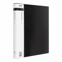 Display Book A4 with Insert Spine 60 Pocket Black