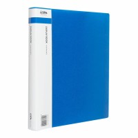 Display Book A4 with Insert Spine 60 Pocket Blue