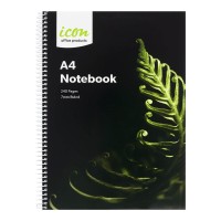 3-Pack Spiral Notebook A4 Soft cover 240 pg
