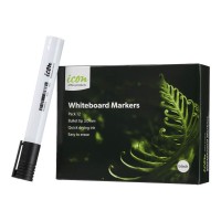 12-Pack Whiteboard Marker Bullet Tip Black