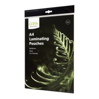 25-Pack Laminating Pouches Gloss 80 Micron A4
