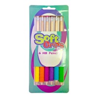 Groovy Grip Pencils Pack of 6
