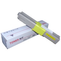 Oki C310 - 44469755 Yellow Toner 3,000 Pages - Compatible AS-C310Y