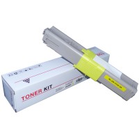 Oki C510 - 44469725 Yellow Hi-Yield Toner 5,000 Pages - Compatible