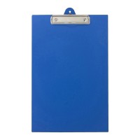 OSC Clipboard PVC Single Foolscap Blue