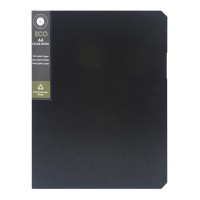 OSC Eco Display Book A4 20 Pocket Black