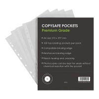 100-PK OSC Copysafe Pockets 50 Micron A4