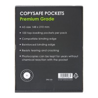 100-PK OSC Copysafe Pockets Premium 50 Micron A5