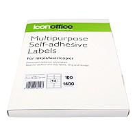 A4 Adhesive Labels Sheet 99.1 x 38.1 - 14 per page (100 pages)