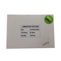 100-Pack Laminating Pouches Gloss 80 Micron A4